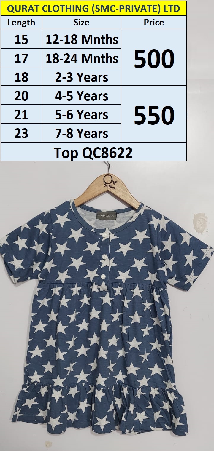 Stars Print Top QC8622 (PD)