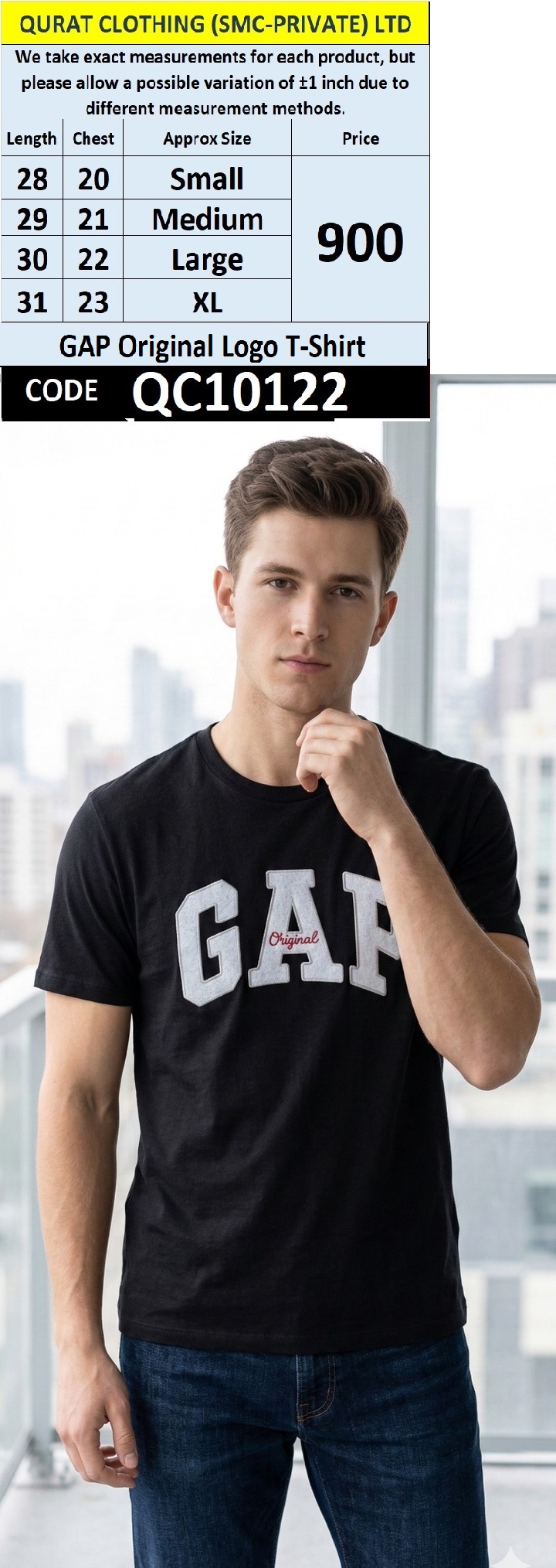GAP Original Logo T-Shirt QC10122
