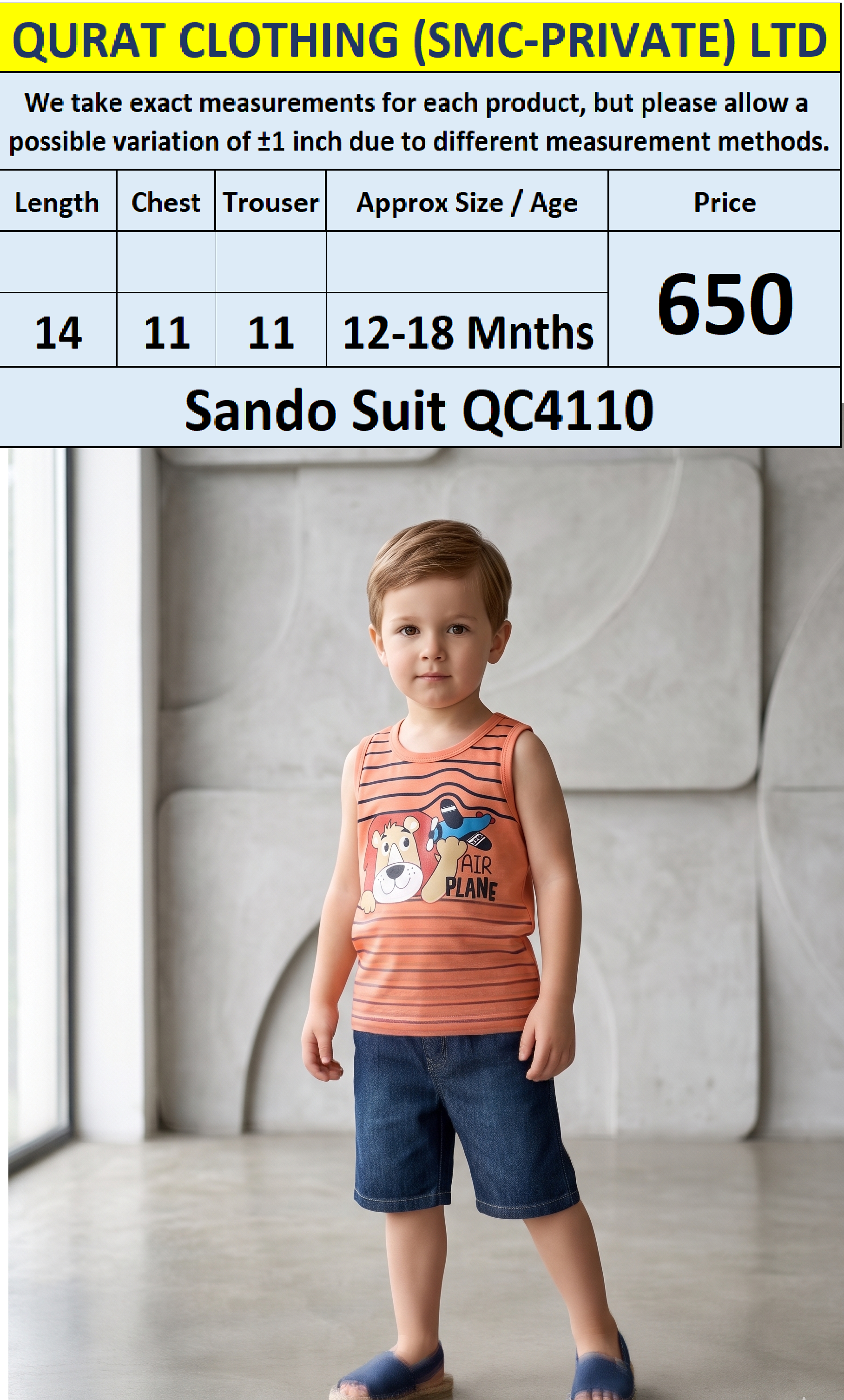 Sando Suit QC4110