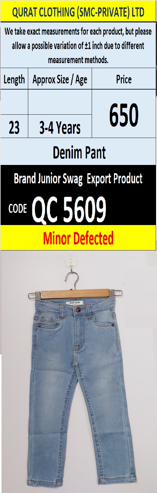 Branded Export Product (Minor Defected) - QC5609
