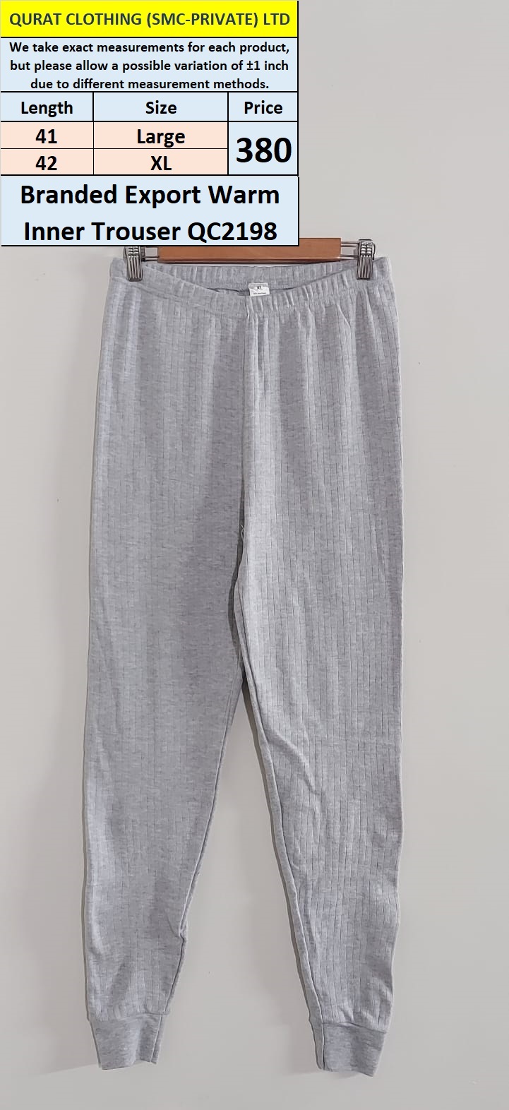 Branded Warm Inner Trouser QC2198