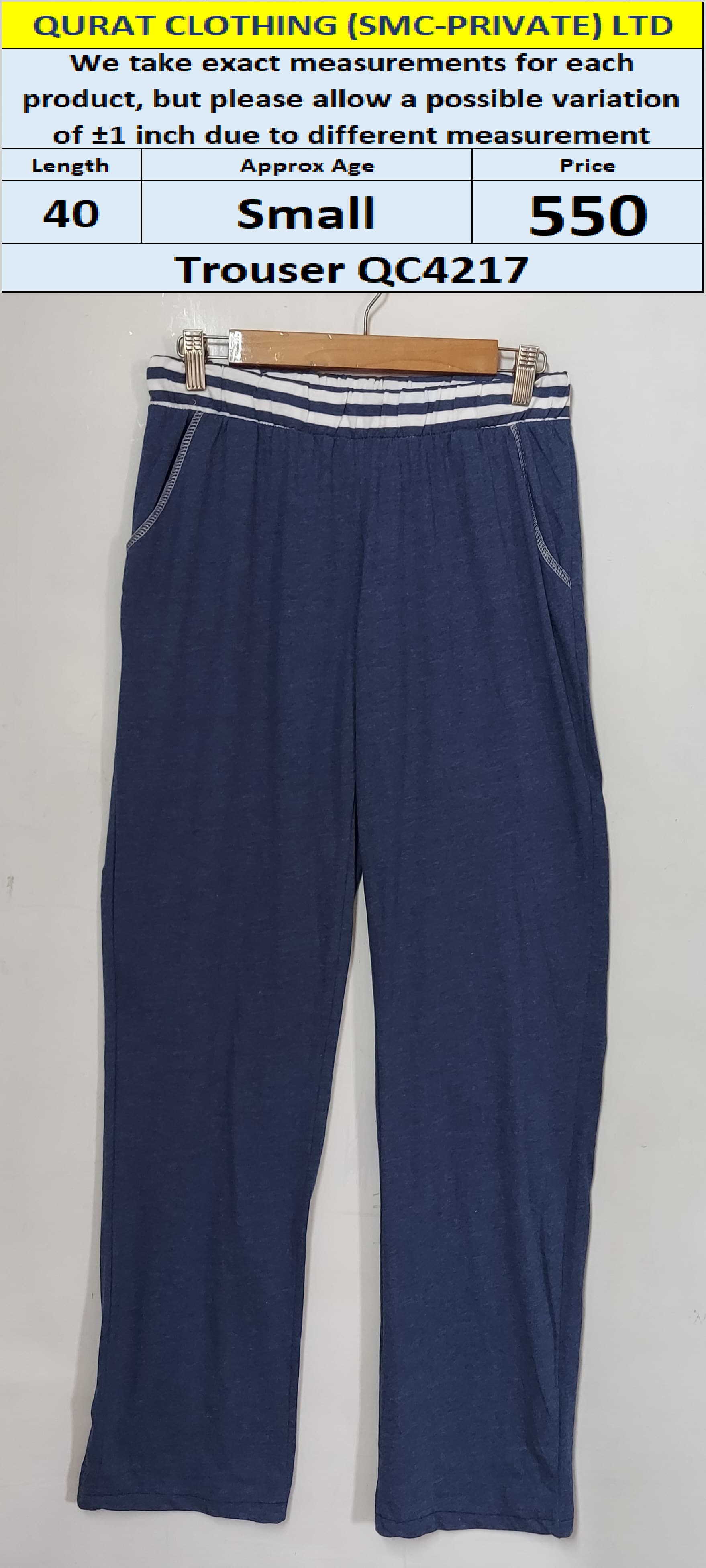 Branded Trouser QC4217