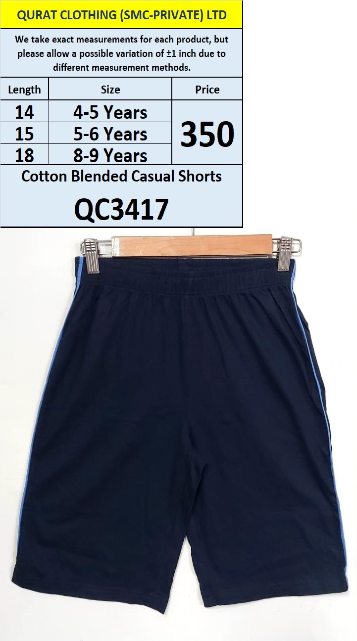 Cotton Blended Casual Shorts QC3417