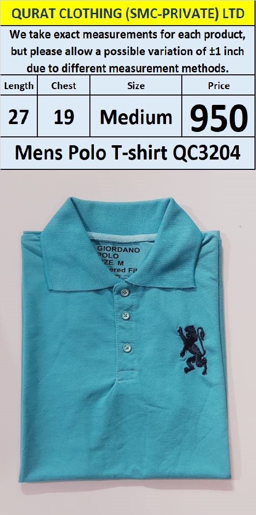 Branded Men's T-Shirt QC3204 - Export Product