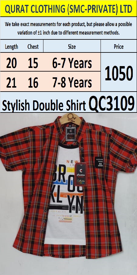 Stylish Double Shirt QC3109