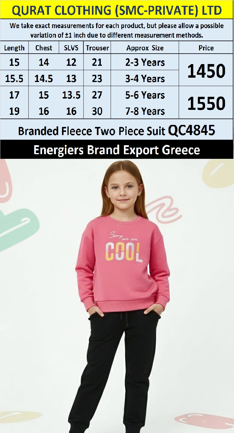 Energiers Brand Fleece Two Piece Suits QC4845 - Export Greece