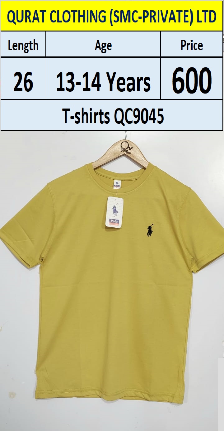 Round Neck Polo T-shirt QC9045