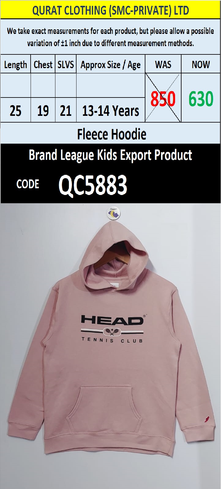 Top International Branded Export Hoodie / Sweatshirt Products - QC5883