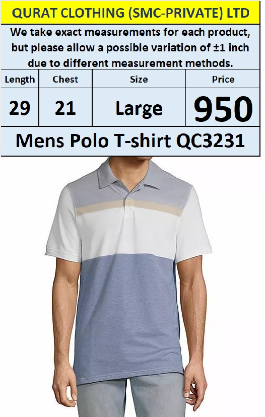  Branded Men's T-Shirt QC3231 - Export Product