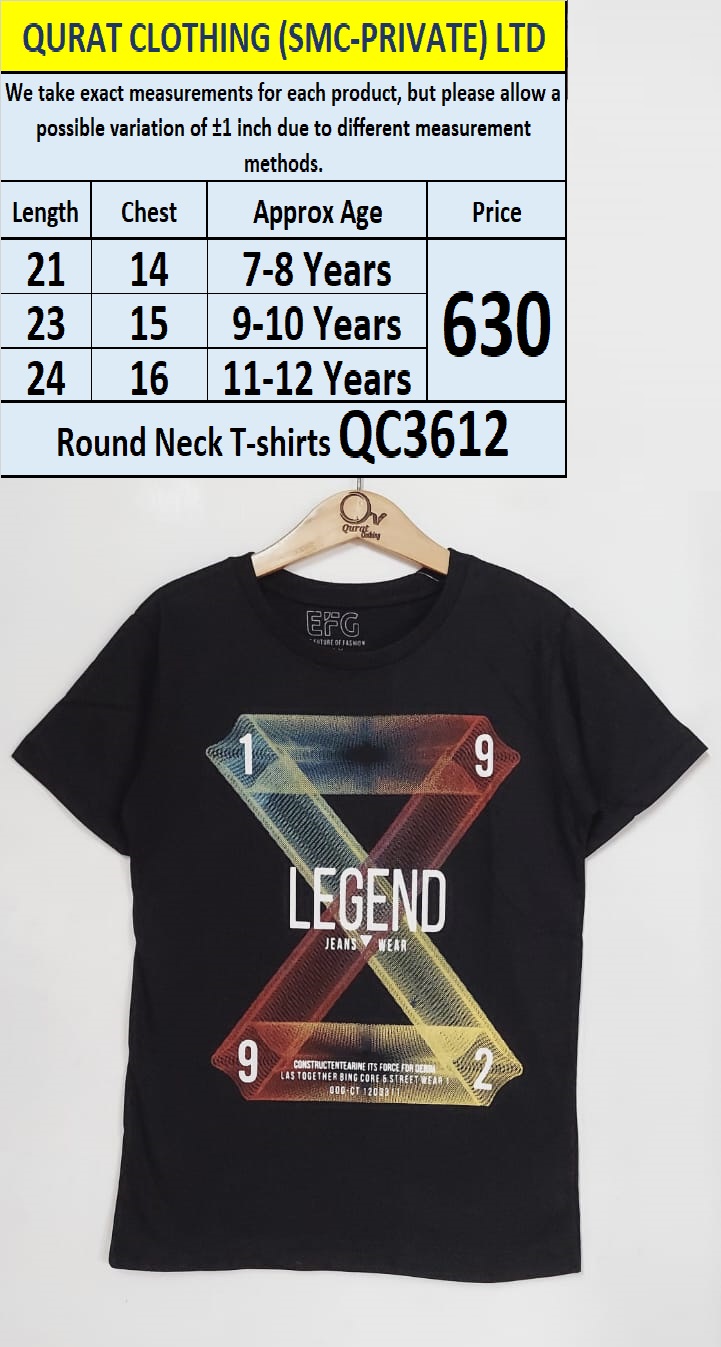 EFG Hemes Brand Soft Cotton Blended T-shirts QC3612