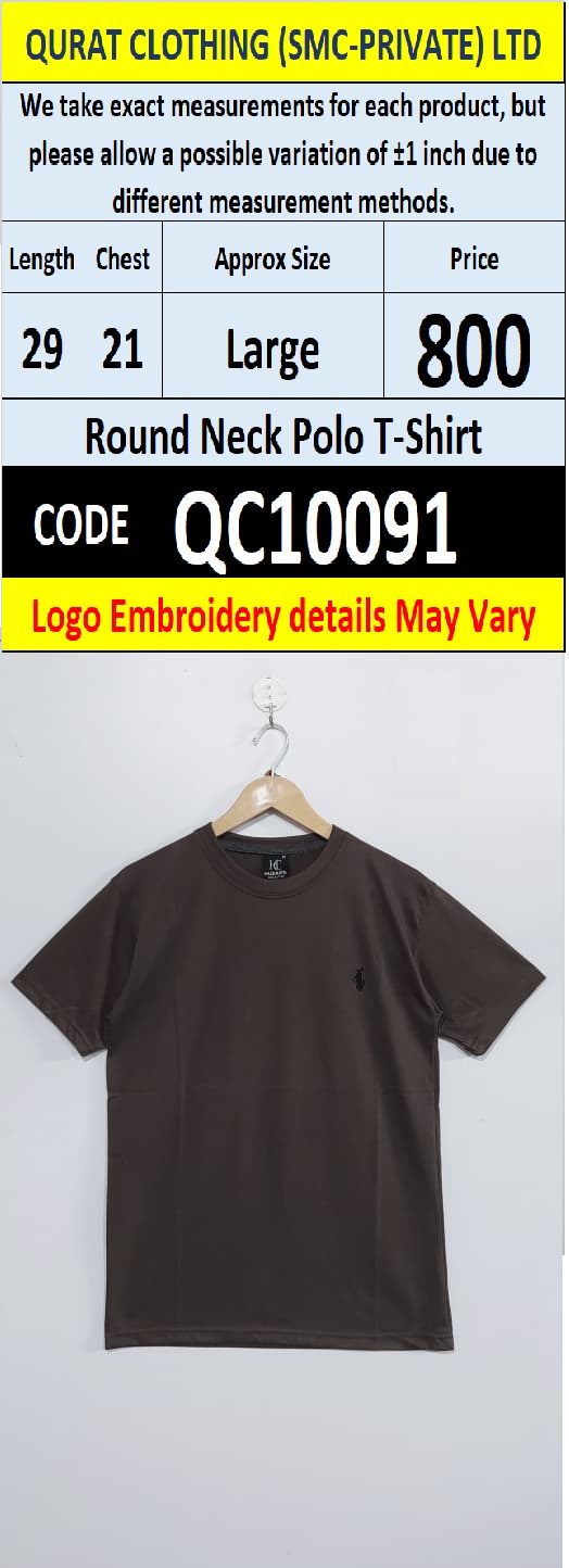 Round Neck Polo T-shirt QC10091