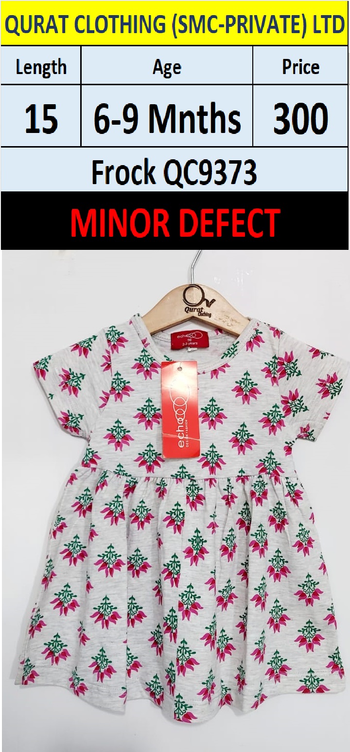 Flower Print Frock QC9373 (Minor Defect)