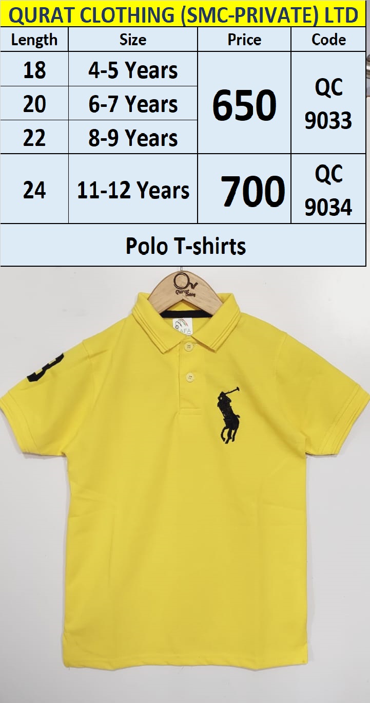 Polo T-shirt QC9034