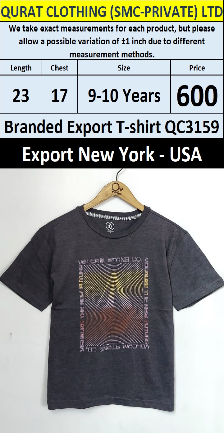 DKNY Brand T-shirt QC3159 Export New York - USA