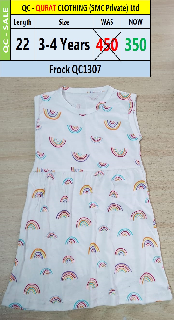 Rainbow Frock QC1307