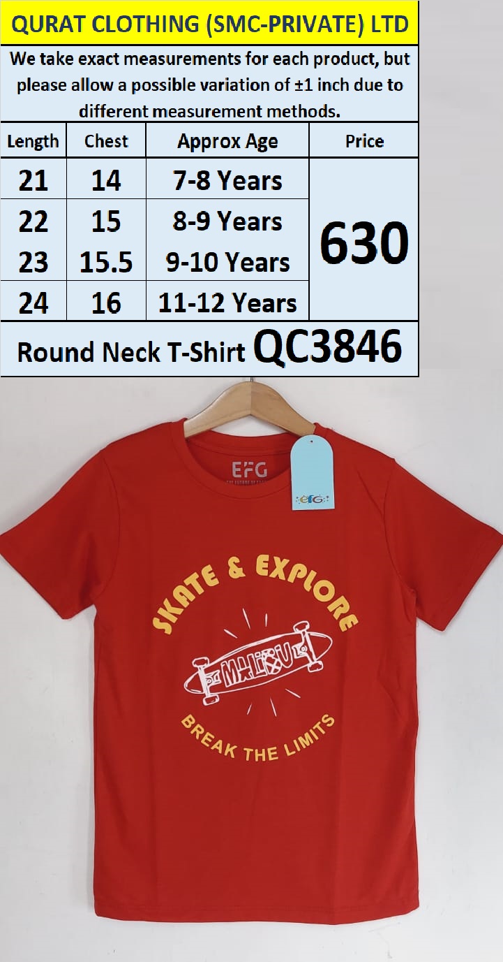 Round Neck T-Shirt QC3846