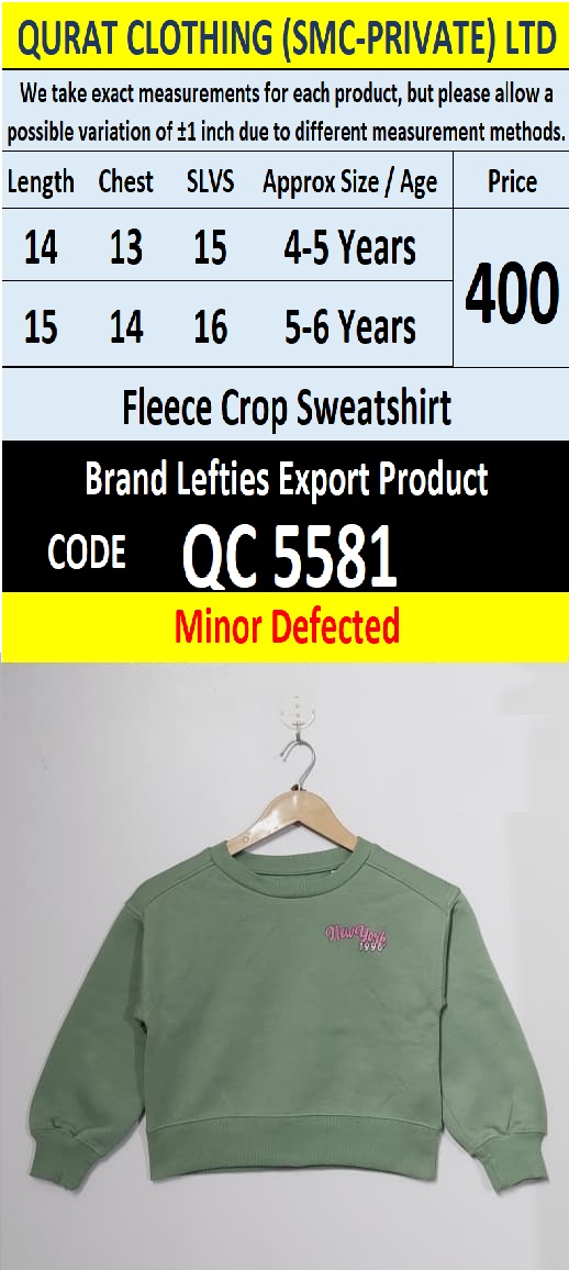 Branded Export Product (Minor Defected) - QC5581