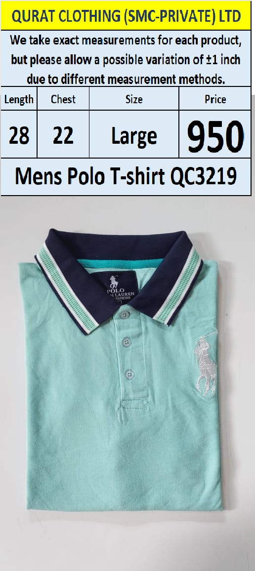  Branded Men's T-Shirt QC3219 - Export Product