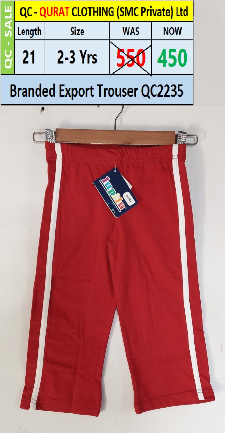 Branded Export Fleece Trouser QC2235