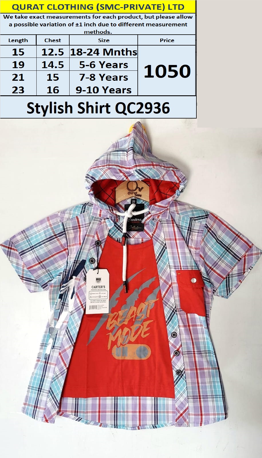 Stylish Double Shirt QC2936