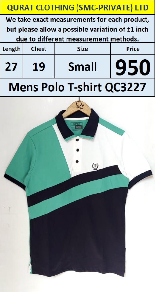 Branded Men's T-Shirt QC3227 - Export Product