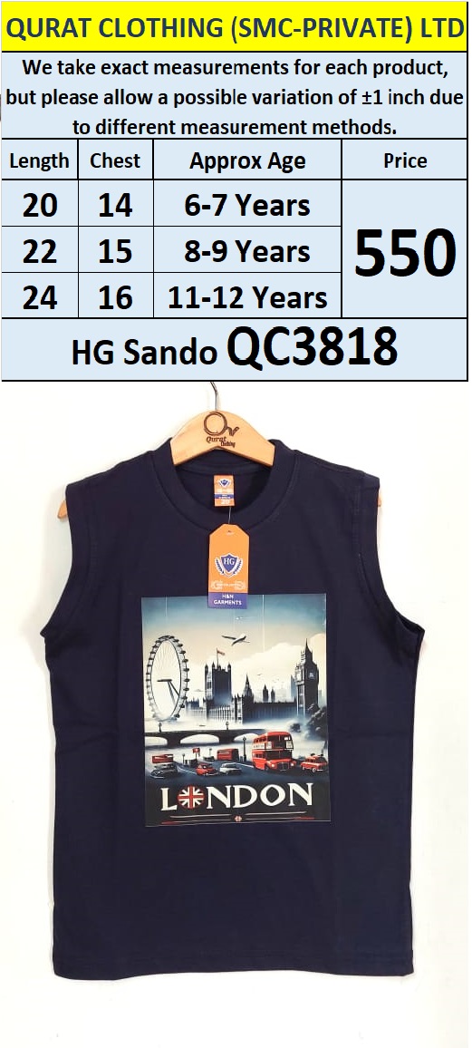 HG Brand Sando QC3818