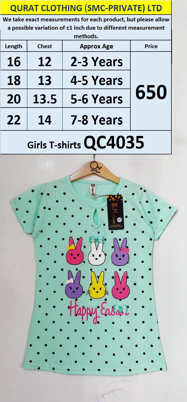 Girls T-shirts QC4035