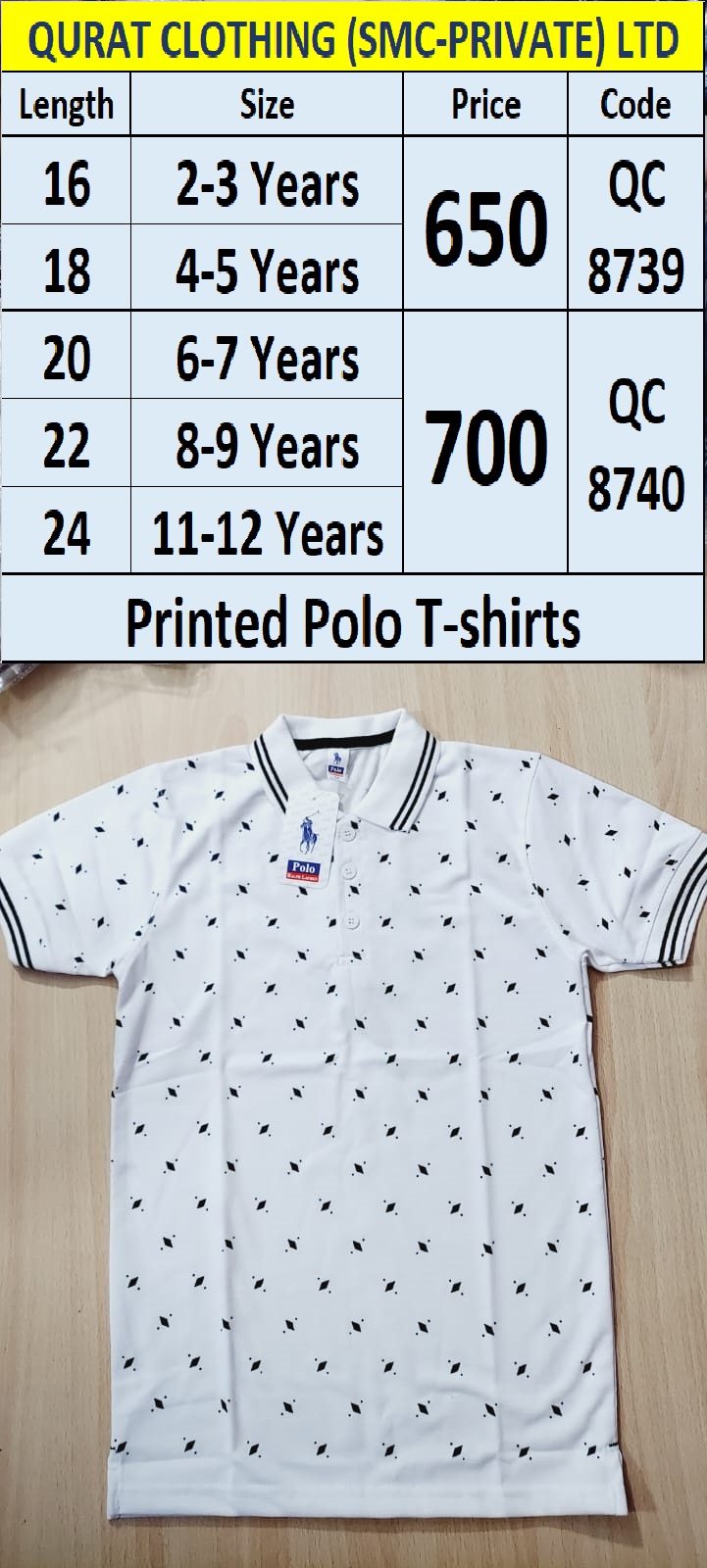 Printed Polo QC8740