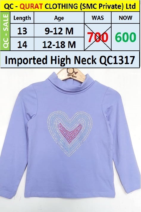 Brand Mother care Imported Fancy High Neck QC1317