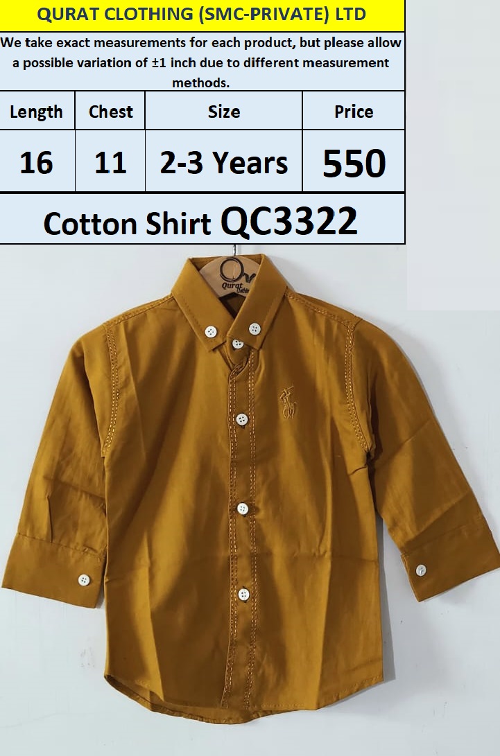 Cotton Shirts QC3322