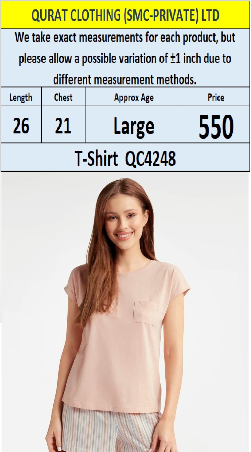 Branded Ladies T-shirt QC4248