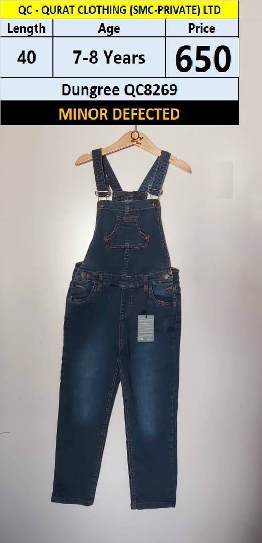 Dungaree QC8269 Branded but Minor Defected (no exchange no refund)