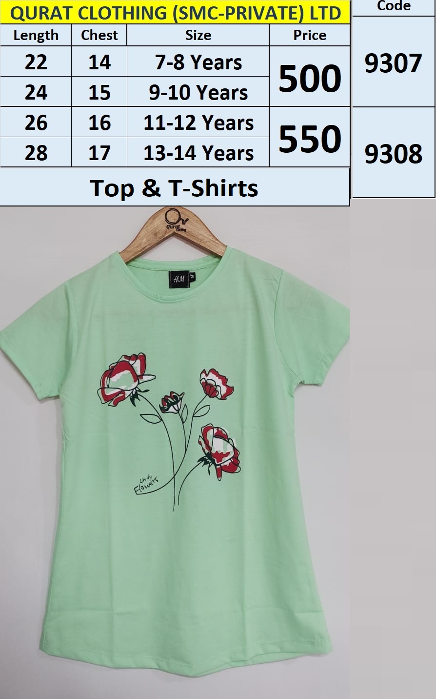 Top & T-Shirts Code QC9308