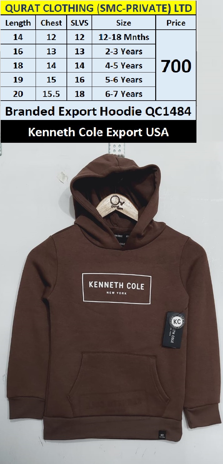 Tony Hawk Brand Brown Hoodie QC1484 Export NY, USA