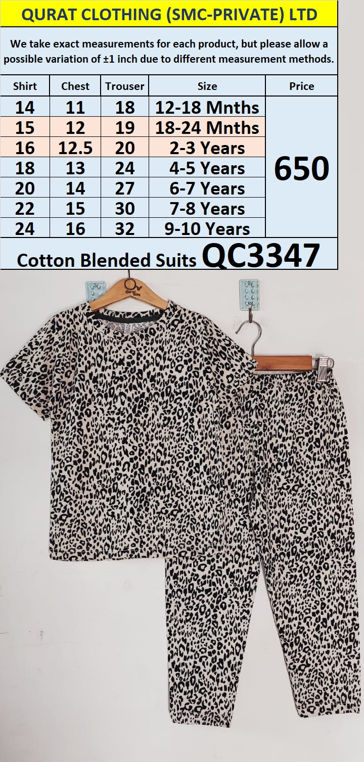 Cotton Blended Suit QC3347