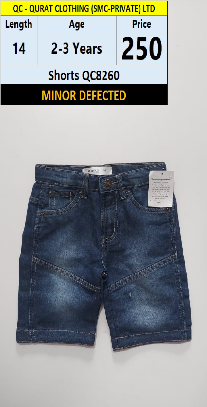 Shorts QC8260 Branded but Minor Defected(no exchange no refund)