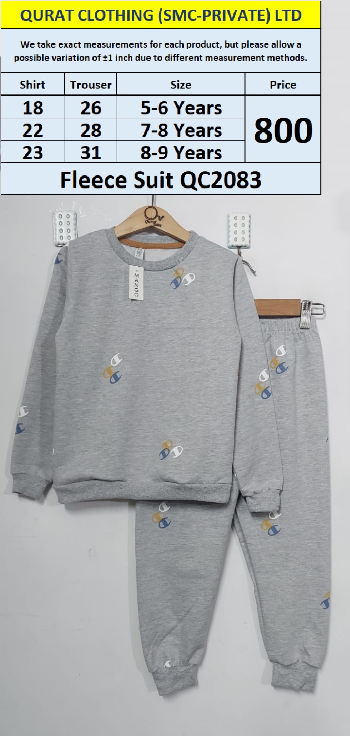 Fleece Two Piece Suit QC2083