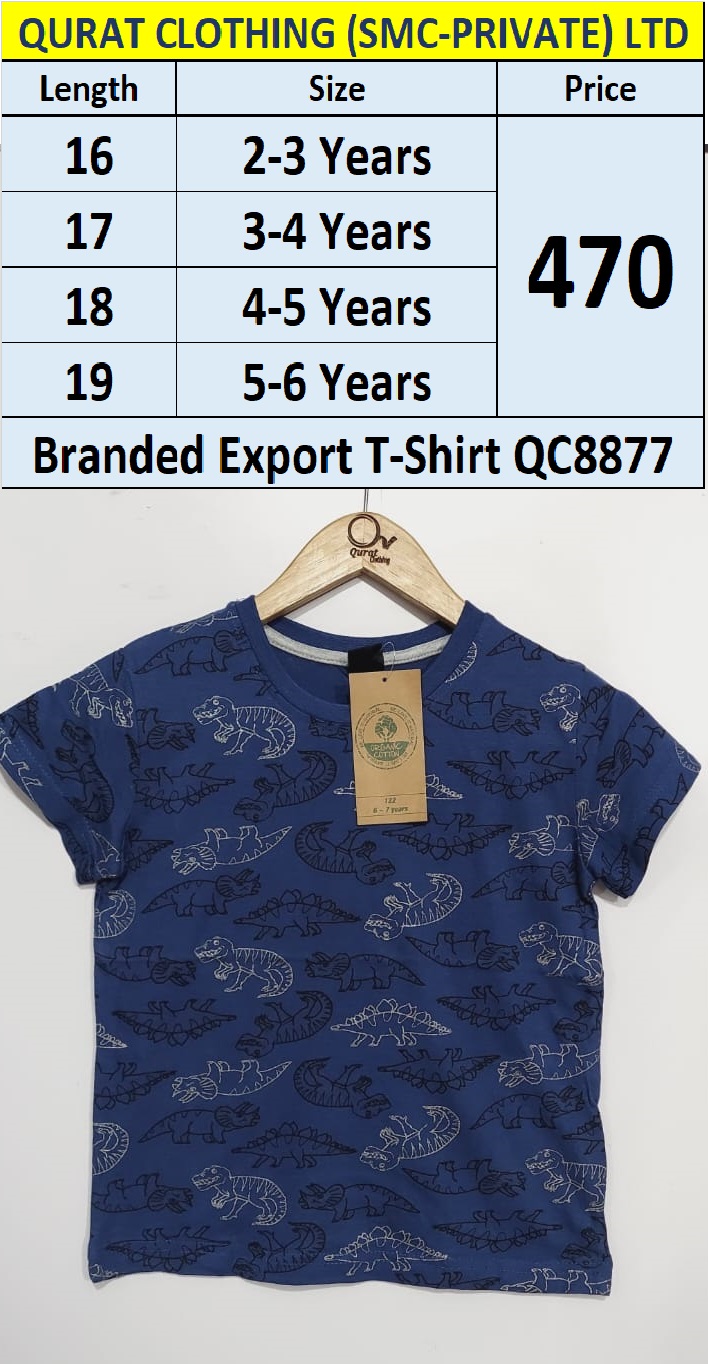 Branded Export T-Shirt QC8877