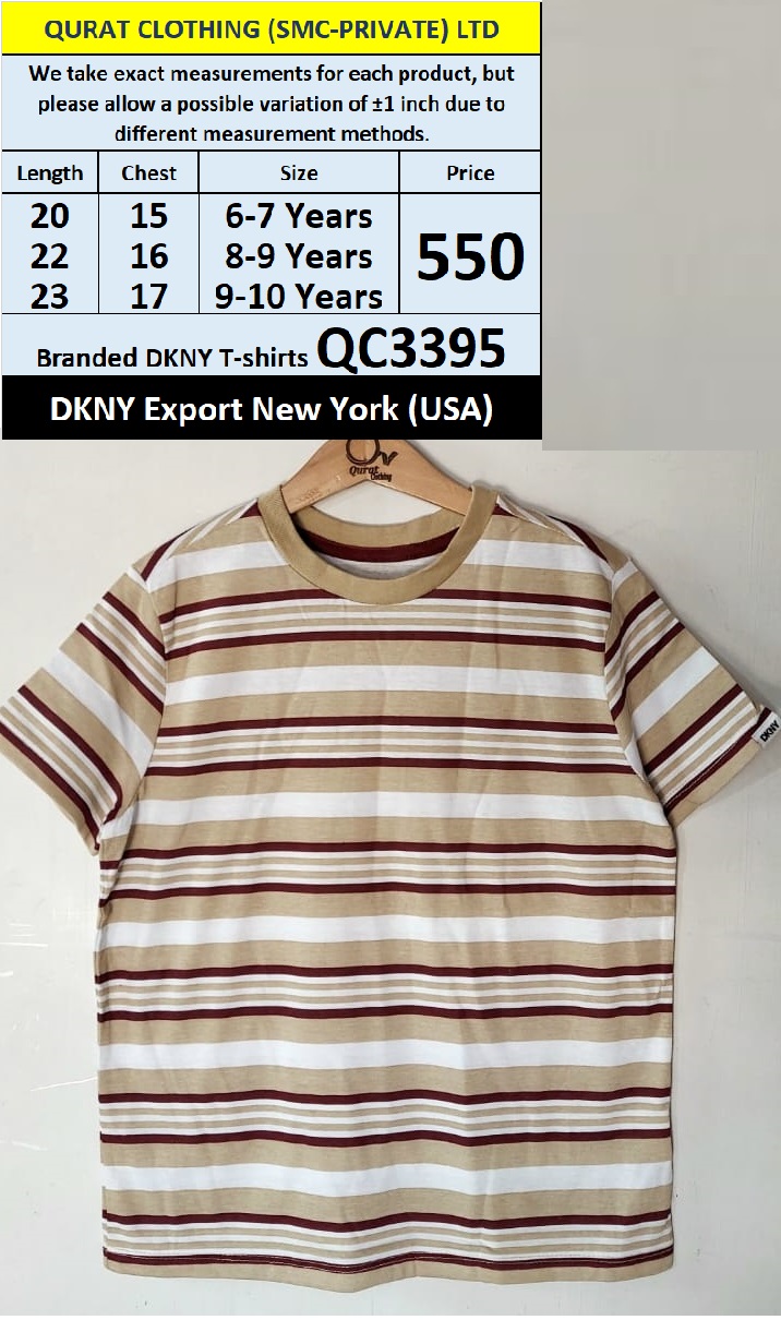 Branded DKNY T-Shirt QC3395 Export New York (USA)