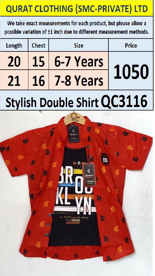 Stylish Double Shirt QC3116