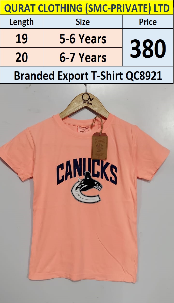 Branded Export T-shirt QC8921