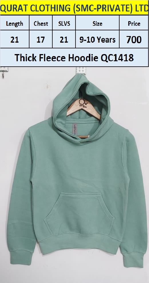 Thick Fleece Hoodie QC1418