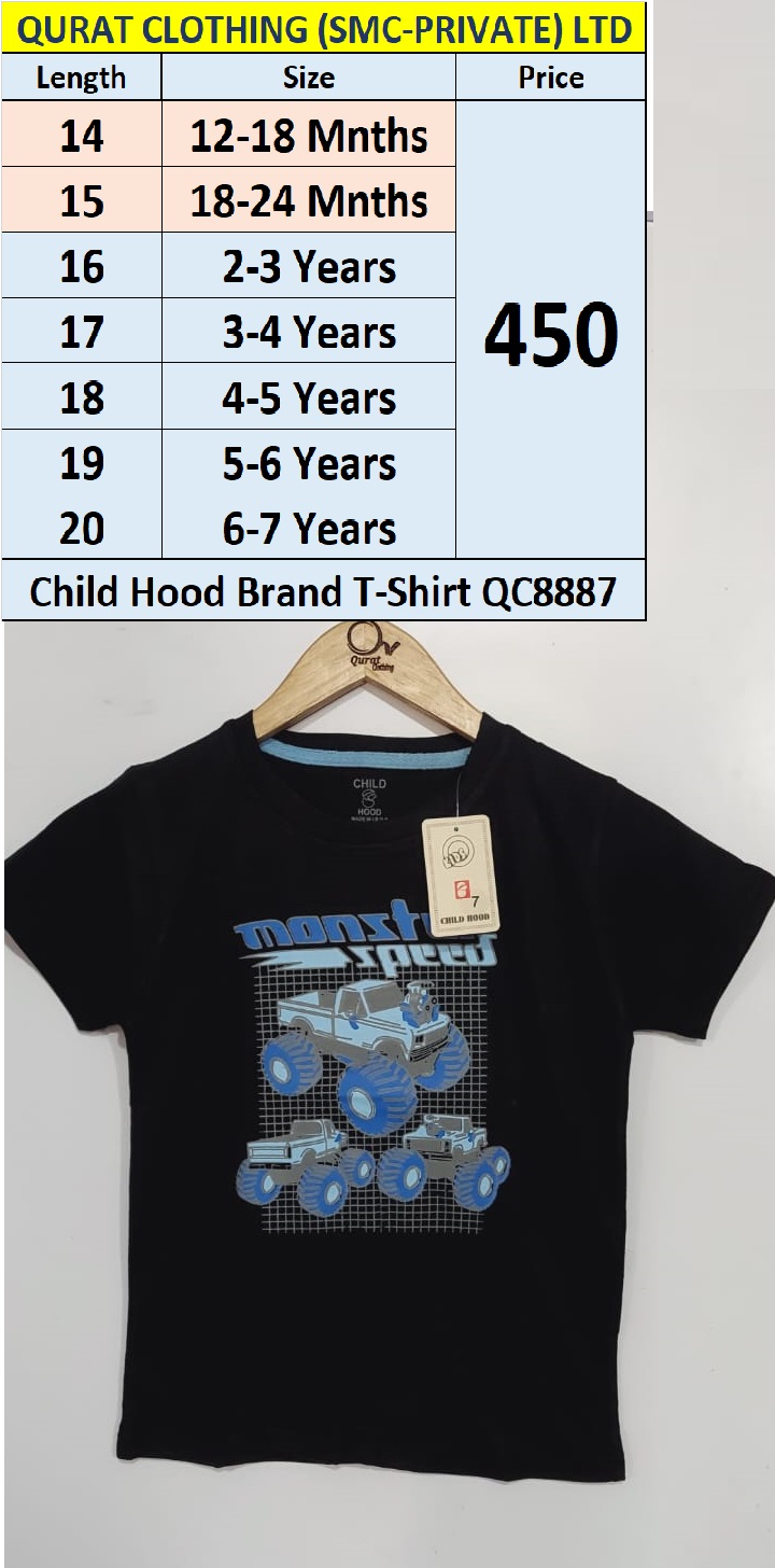 Child Hood Brand T-shirt QC8887