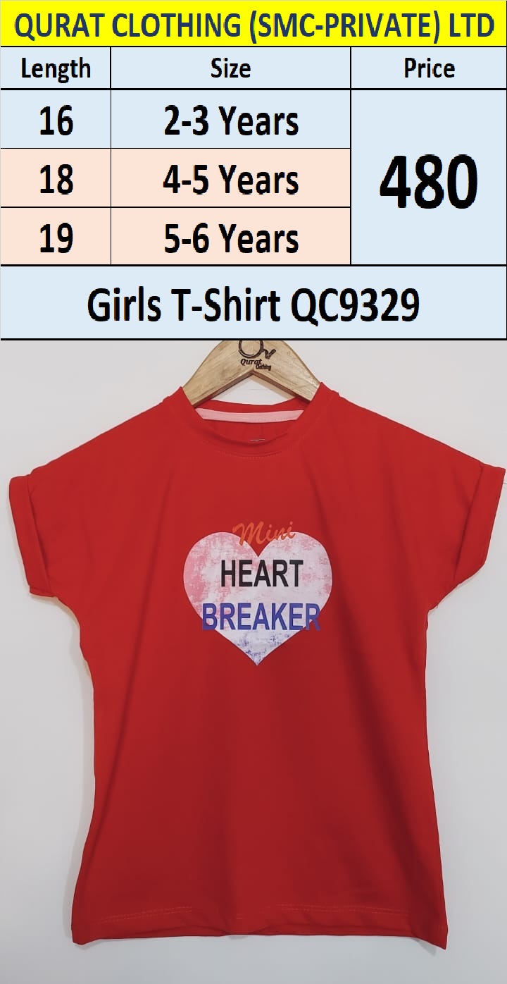 Mini Heart Breaker Girl T-shirt QC9329