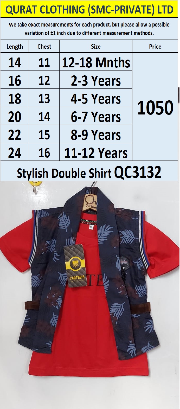 Stylish Double Shirt QC3132