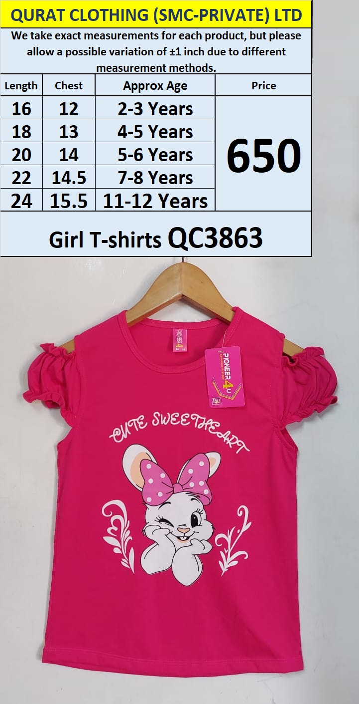 Girl T-shirts QC3863