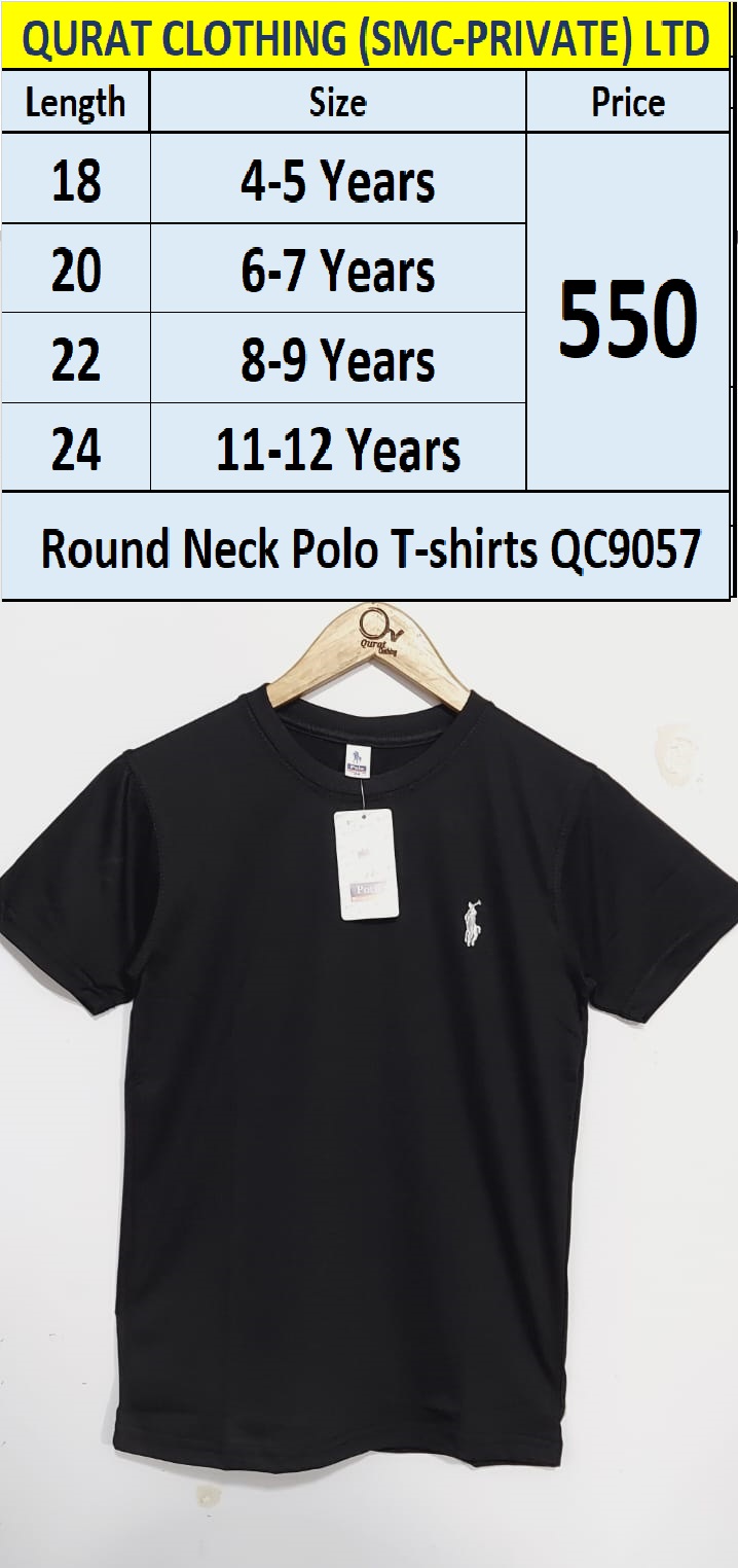 Round Neck Polo T-shirt QC9057