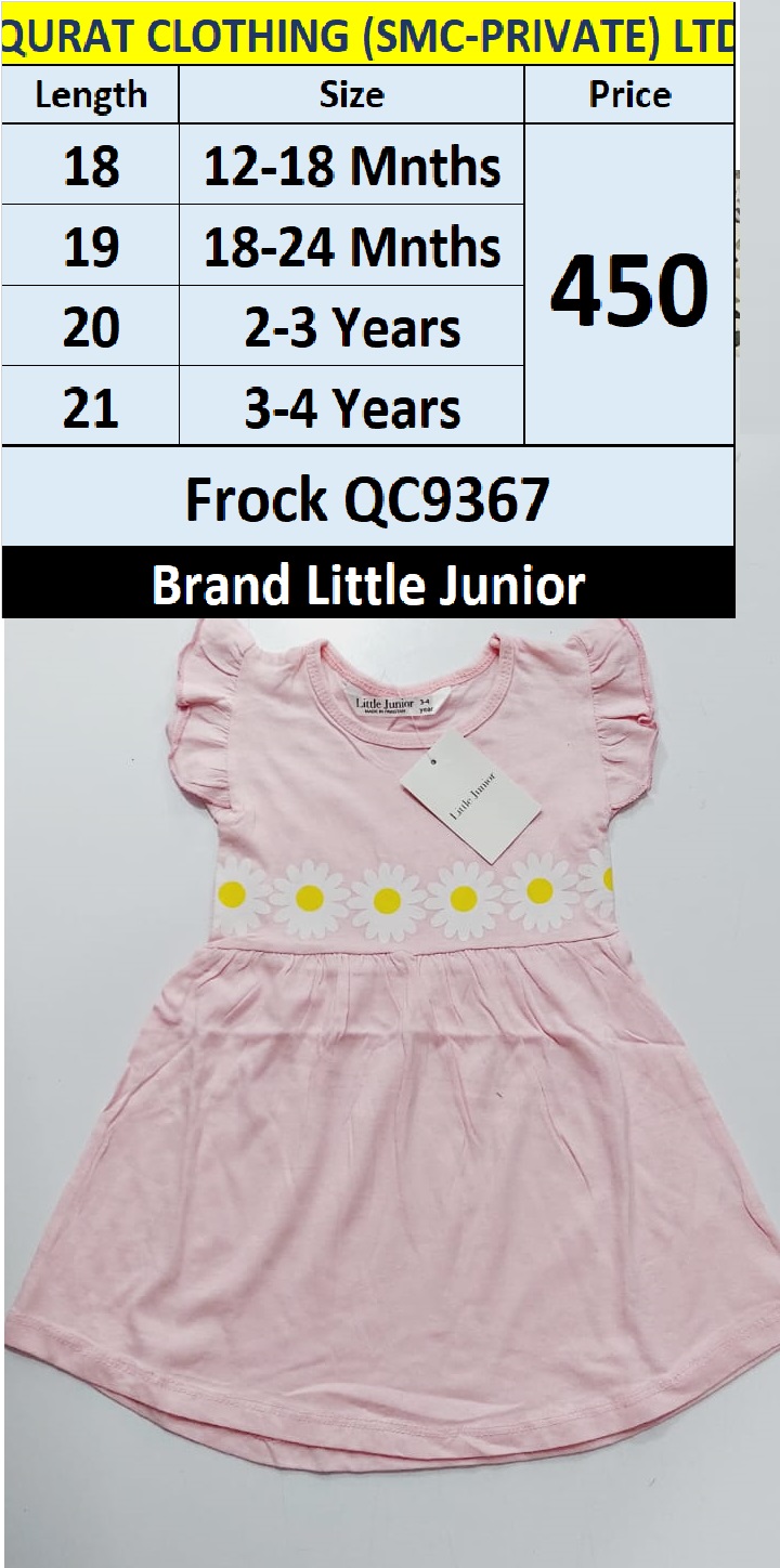 Pink Flower Frock QC9367
