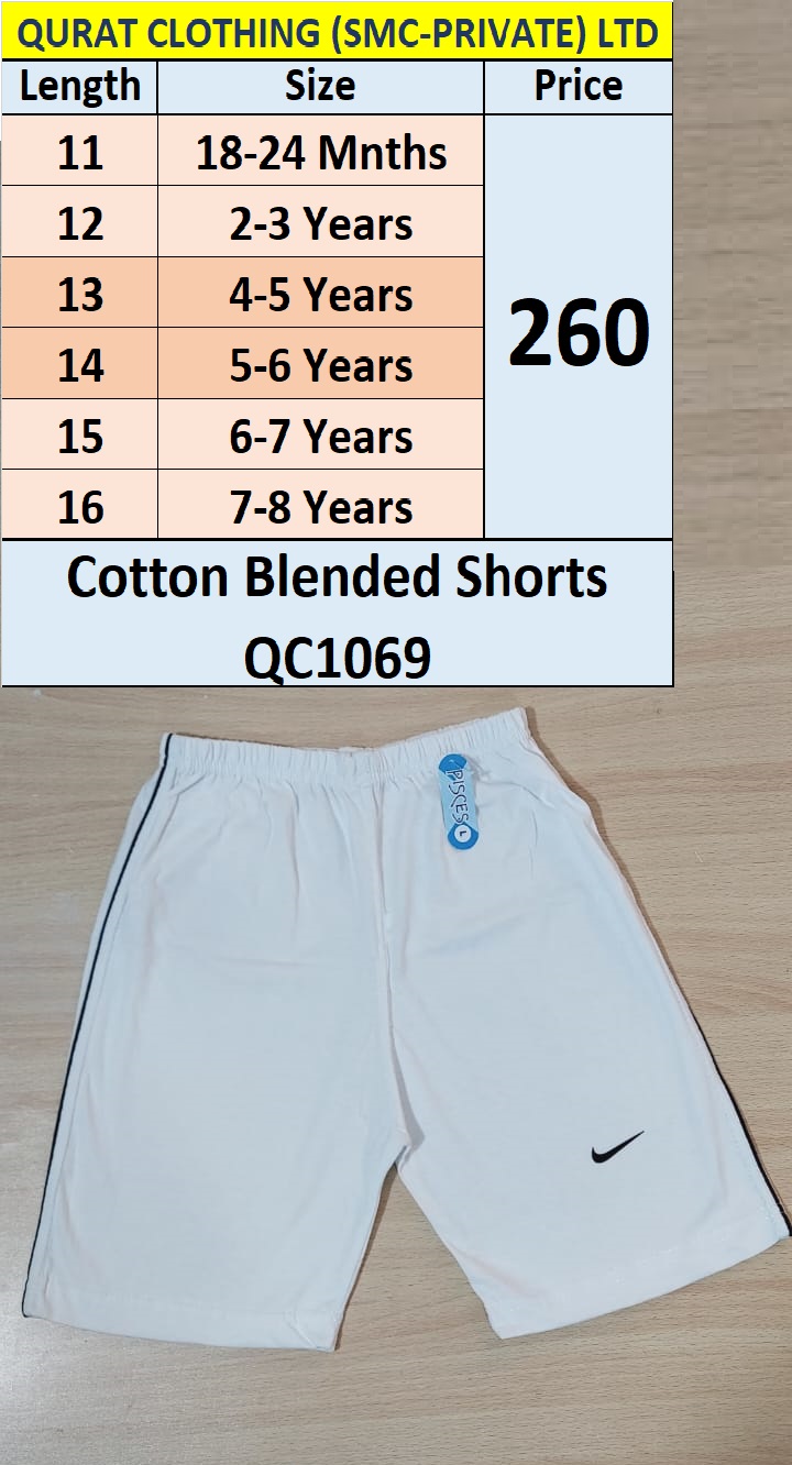Cotton Blended Shorts QC1069