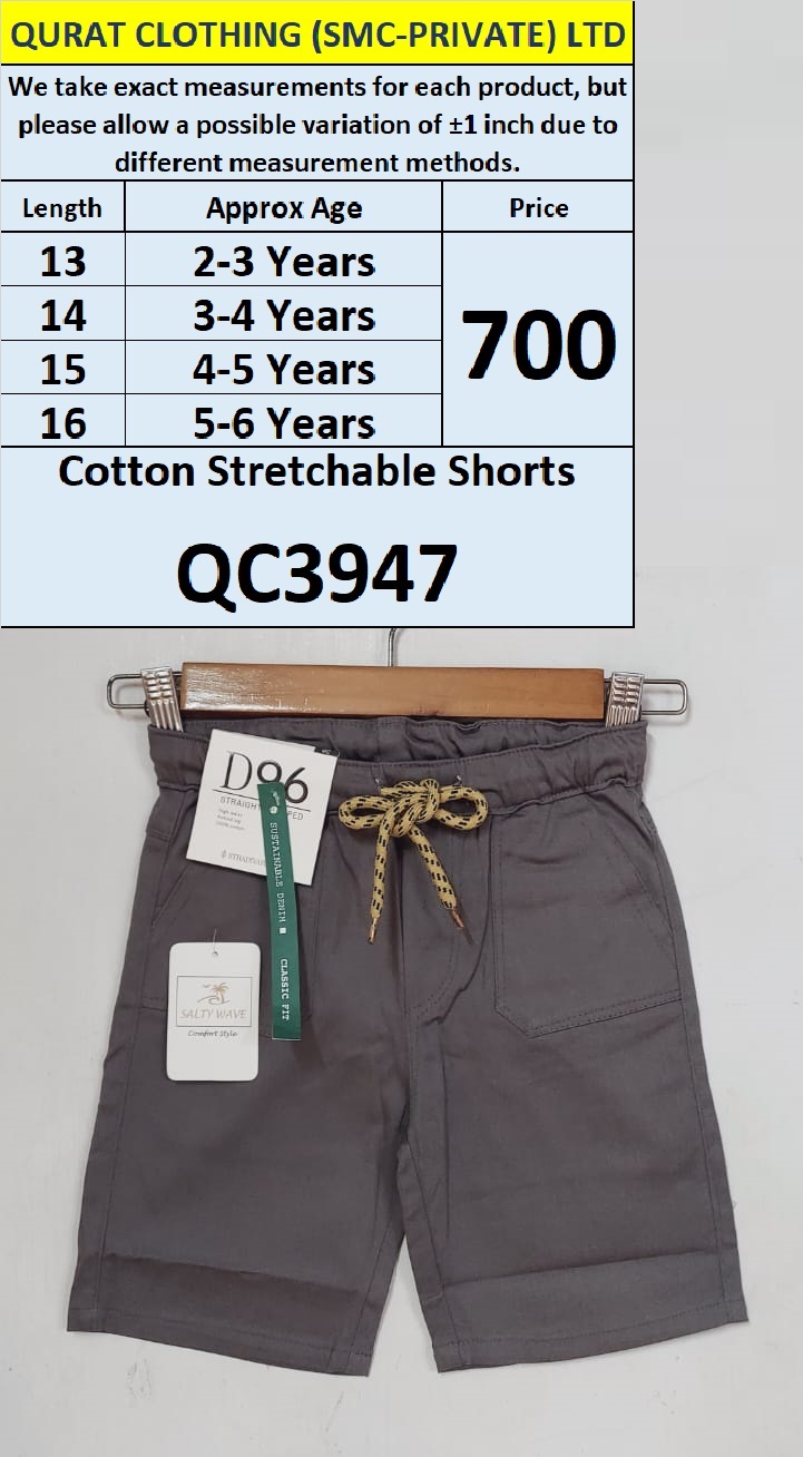 Cotton Stretchable Shorts QC3947